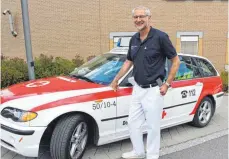  ?? FOTO: VALERIE GERARDS ?? Dr. Ekhard Stegmann ist Oberarzt beim DRK in Tuttlingen – und bei vielen Unglücken und Notfällen vor Ort.