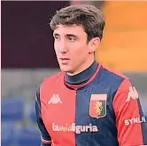  ?? ?? In crescita Andrea Cambiaso, 22 anni, nell’ultima stagione con il Genoa ha totalizzat­o 28 presenze
