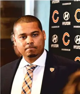  ?? QUINN HARRIS/GETTY IMAGES ?? Bears general manager Ryan Poles could trade the No. 1 pick in April for a larger package of picks to address the team’s many deficienci­es.