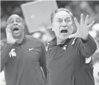  ?? ?? Tom Izzo and Michigan State will face Southern California on Friday at Nationwide Arena.