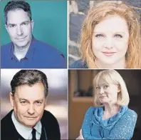  ?? SUBMITTED PHOTOS ?? Jerry Getty, top left and Leah Pritchard, top right, along with Ian Deakin and Gracie Finley, are among the perfomers set for this season at the Watermark Theatre in North Rustico.