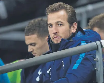  ?? FOTO: GETTY ?? Harry Kane suplente ante el Newport El delantero descansó en el partido de la FA Cup