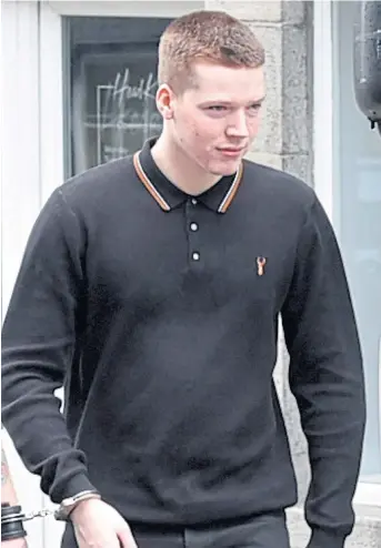  ??  ?? ASSAULT: Brandon Douglas, one of three convicted in an attempted murder trial at the High Court