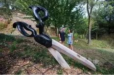  ?? The Sculpture Park at Waitakarur­u Arboretum ??