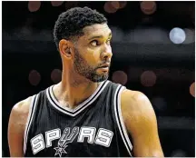  ?? GETTY IMAGES ?? Tim Duncan retired in July after 19 seasons as one of the greatest power forwards in NBA history. Tony Parker and Manu Ginobili, the other longtime members of the Big Three, are back.