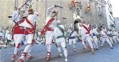  ?? EL PERIÓDICO ?? Huesca aún no ha abordado qué hará con las fiestas de San Lorenzo, en la imagen.