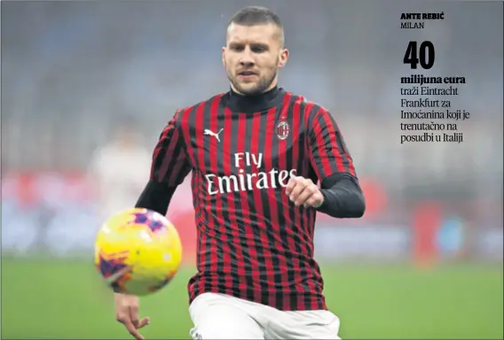  ??  ?? ANTE REBIĆ MILAN