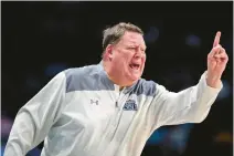  ?? STAFF FILE ?? Old Dominion head coach Jeff Jones has missed most of this season as he recovers from a heart attack and has resumed treatment for prostate cancer.