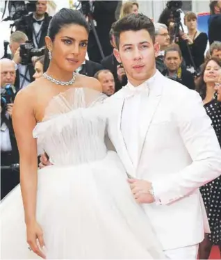  ??  ?? Nick Jonas, Priyanka Chopra