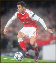  ??  ?? FOUR-MIDABLE: Sanchez has been on target