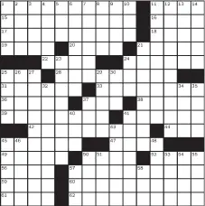  ?? EDITED BY WILL SHORTZ PUZZLE BY: ZACHARY SPITZ ??