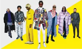  ?? Composite: Wireimage; Rex/Shuttersto­ck ?? Rappers delighted... (l-r) Kanye; 21 Savage; Tyler, the Creator; Young Thug; A$AP Rocky; Migos’s Offset; Drake.