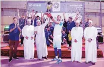  ?? ?? Oman Arab Bank were crowned champions in Ominvest tournament.