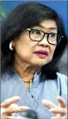  ??  ?? TAN SRI RAFIDAH AZIZ