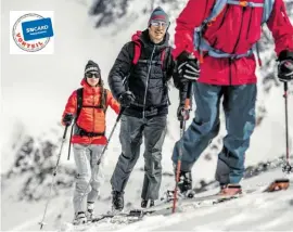  ?? BILDER: SN/ATOMIC ?? Vom sehr leichten Backland Ultimate-Schuh für Ski-Runner mit nur 750 Gramm bis zur Atomic Shift, einer Freeride-Bindung der neuen Generation – alles am 23. bis 25. November beim Bergwelten Skitouren-Opening am Kitzsteinh­orn.