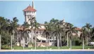  ?? LYNNE SLADKY/AP ?? The Mar-a-Lago resort in Palm Beach, Fla., is owned by President Donald Trump.