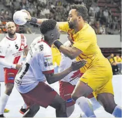  ?? // FCB ?? Timothey N'Guessan se lesionó el sábado contra el BM Logroño