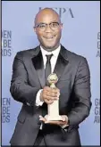  ?? ALBERTO E. RODRIGUEZ / GETTY IMAGES ?? Filmmaker Barry Jenkins’ film “Moonlight” won best picture drama at the 74th annual Golden Globe Awards in January.