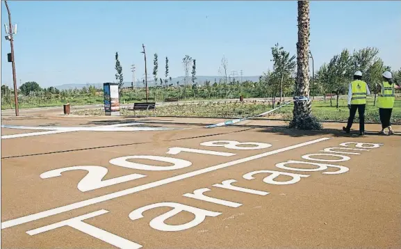  ?? VICENÇ LLURBA ?? El anillo olímpico.
Entre Camp Clar y Bonavista se han urbanizado 85 hectáreas con las instalacio­nes deportivas y un gran parque