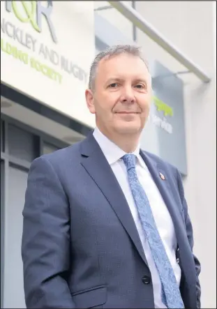  ??  ?? Colin Fyfe was welcomed into his new role as chief executive of Hinckley and Rugby Building Society.