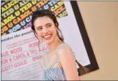  ?? GETTY IMAGES ?? Margaret Qualley attends Sony Pictures’ “Once Upon A Time In Hollywood” Los Angeles premiere in July.