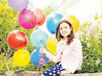  ?? ROBIN SMITH ?? Ten-year-old Katie Hallett, Shelburne, has been chosen as the 2022 IWK Champion representi­ng the world class children’s hospital in Halifax.