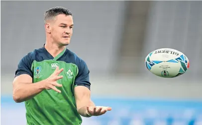  ?? Picture: PA. ?? Ireland playmaker Johnny Sexton expects the All Blacks to be “very discipline­d”.