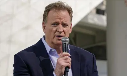  ?? Photograph: Morry Gash/AP ?? Roger Goodell has been in his current post since 2006.