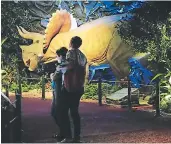  ??  ?? ATRACCIÓN. La entrada a Dinoworld tiene un precio de L163 para niños y L193 para adultos.