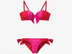  ??  ?? Capri Bikini Top, £30 and Bottoms, £28, Boden