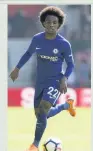  ??  ?? IN DEMAND Chelsea’s Brazilian star Willian