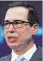  ??  ?? Steven Mnuchin