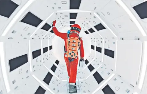  ??  ?? Perfection­ist: a scene from 2001: A Space Odyssey