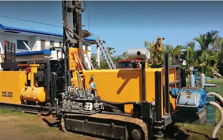  ?? Western Drilling Co Pte Ltd ?? was one of two companies that helped in the borehole exercise at The University of Fiji’s Saweni campus, Lautoka.