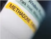  ?? TYLER BROWNBRIDG­E ?? There were more than 40,000 people taking methadone in Ontario in 2016, up from a mere 3,000 in 1996.