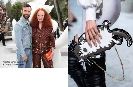  ??  ?? Nicolas Ghesquière &amp; Grace Coddington