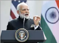  ?? PICTURE: REUTERS ?? Indian Prime Minister Narendra Modi has come under fire for not condemning the incidents, the latest of which claimed a youth on a train.