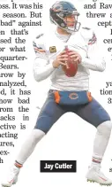  ??  ?? Jay Cutler