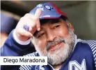  ??  ?? Diego Maradona