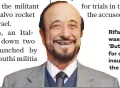  ?? AP ?? Rifaat Assad was named the ‘Butcher of Hama’ for crushing an insurrecti­on in the city.