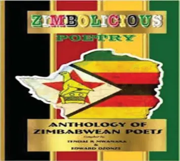  ??  ?? The cover of the book ‘“Zimbolicio­us Poetry Anthology”