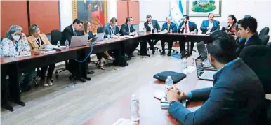  ?? FOTO: EL HERALDO ?? La comisión legislativ­a de presupuest­o ha trabajado y consensuad­o el proyecto que envió Finanzas, que constaba de 293 artículos.