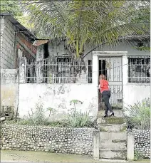  ?? GERARDO MENOSCAL / EXPRESO ?? Sector. Rosa Elvira vivía en esta casa, de la cooperativ­a Pancho Jácome.