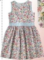  ??  ?? Walton Rose scallop dress, £24 (aged 1-8 years)