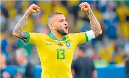  ??  ?? Dani Alves siempre soñó con jugar en los Olímpicos.