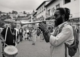  ??  ?? Kid Chocolate a JazzAscona 2019