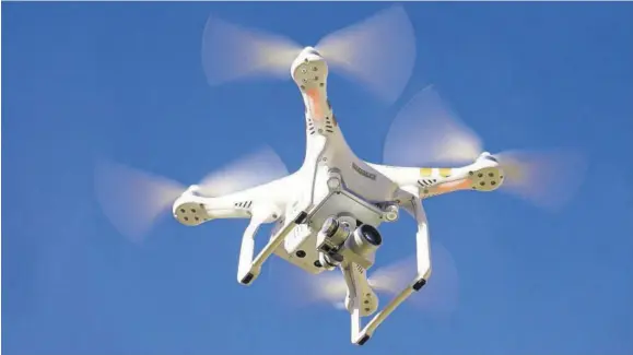  ??  ?? You must be cognisant of any legal responsibi­lity or liability associated with using drones.