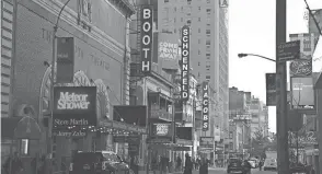  ?? STORYVILLE FILMS ?? The documentar­y, “On Broadway,” traces how the fortunes of New York’s theater district have gone up and down over the decades.