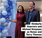  ?? Terry Thomas ?? Kimberly Guerrero and Michael Greyeyes as Renee and