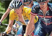  ?? AFP ?? Lance Armstrong, una leyenda que se vino a menos en el Tour.